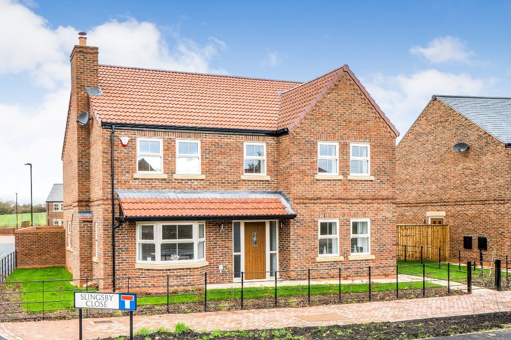 New home, 4 bed detached house for sale in Slingsby Close, Ferrensby, Knaresborough HG5, £650,000