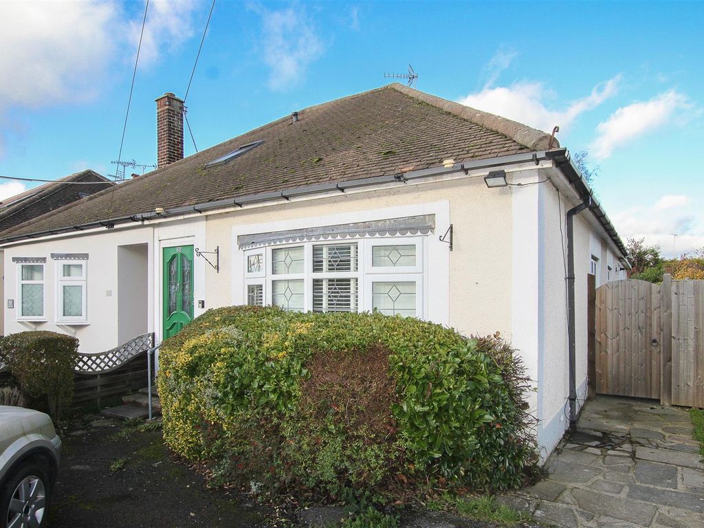 2 bed semi-detached bungalow for sale in Hatch Road, Pilgrims Hatch, Brentwood CM15, £450,000