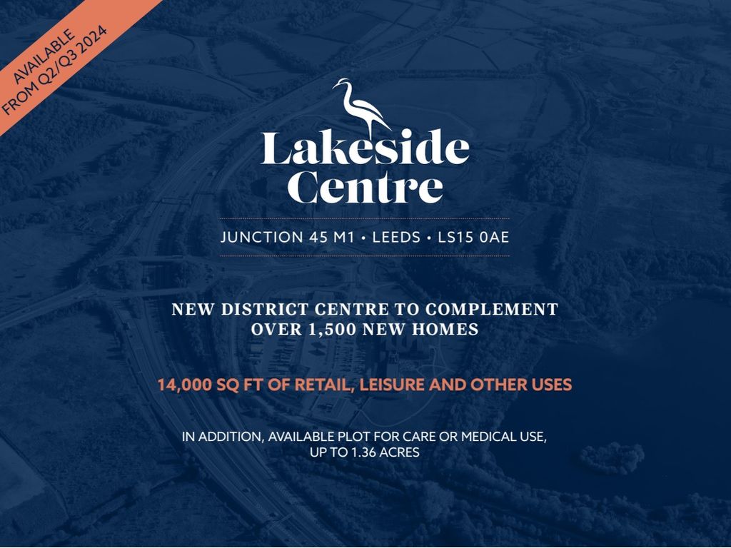 Retail premises to let in Lakeside Centre, Lakeside Way, Skelton Lakes, Leeds LS9, £20,000 pa