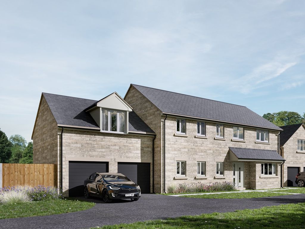 New home, 5 bed detached house for sale in Mill View, Roughbirchworth Lane, Oxspring, Sheffield S36, £925,000