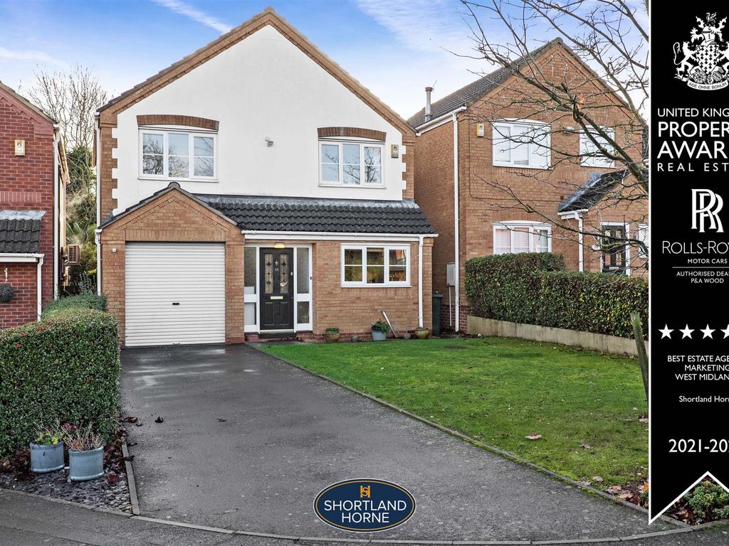 4 bed detached house for sale in Greenleaf Close, Mount Nod, Coventry CV5, £390,000