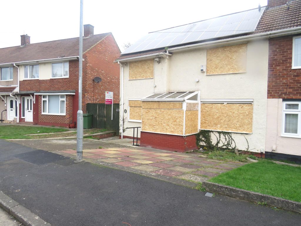 2 bed semi-detached house for sale in Rostrevor Avenue, Stockton-On-Tees TS19, £45,000