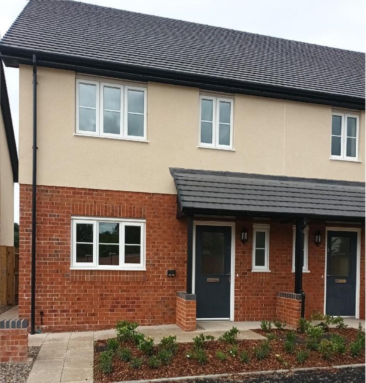 New home, 3 bed semi-detached house for sale in Plot 13 - The Coppice Ph2 - 35% Share, Brimfield SY8, £94,465