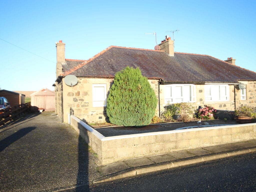 3 bed semi-detached bungalow for sale in Kilmaurs, 5 Hill View, Ordiquhill, Ordiquihill, Cornhill AB45, £100,000