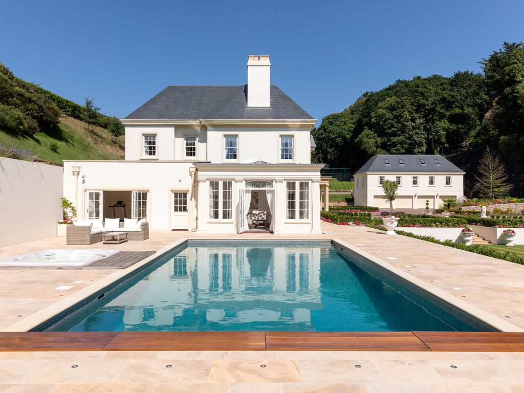 8 bed detached house for sale in Le Chemin Des Moulins, St. Helier, Jersey JE2, £8,950,000