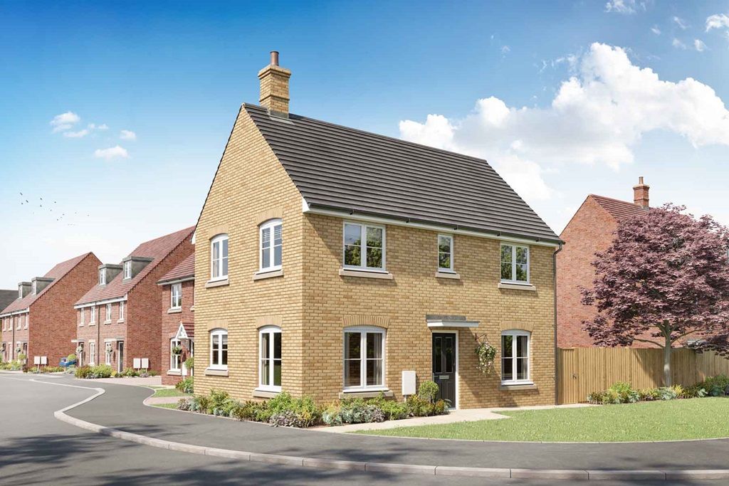 New home, 3 bed detached house for sale in "The Easedale - Plot 4" at Watermill Green, Taylors Road, Stotfold SG5, £460,000