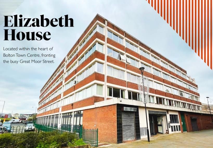 Office to let in Elizabeth House, 21 Back Spring Gardens, Bolton, Greater Manchester BL1, Non quoting
