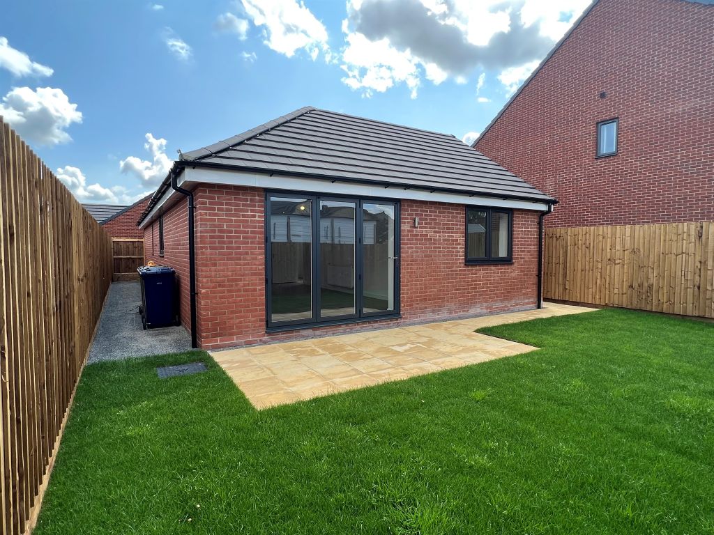 New home, 3 bed detached bungalow for sale in Spire View, Whittlesey, Peterborough PE7, £280,000