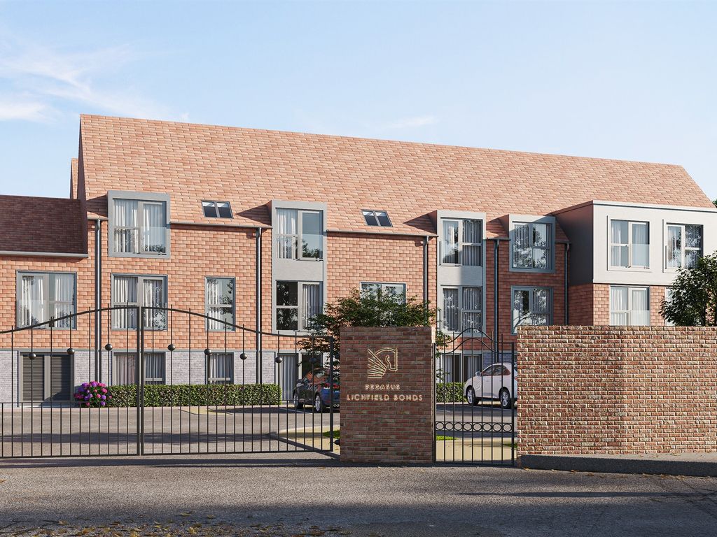 New home, 1 bed flat for sale in Cross Keys, Lichfield WS13, £300,000