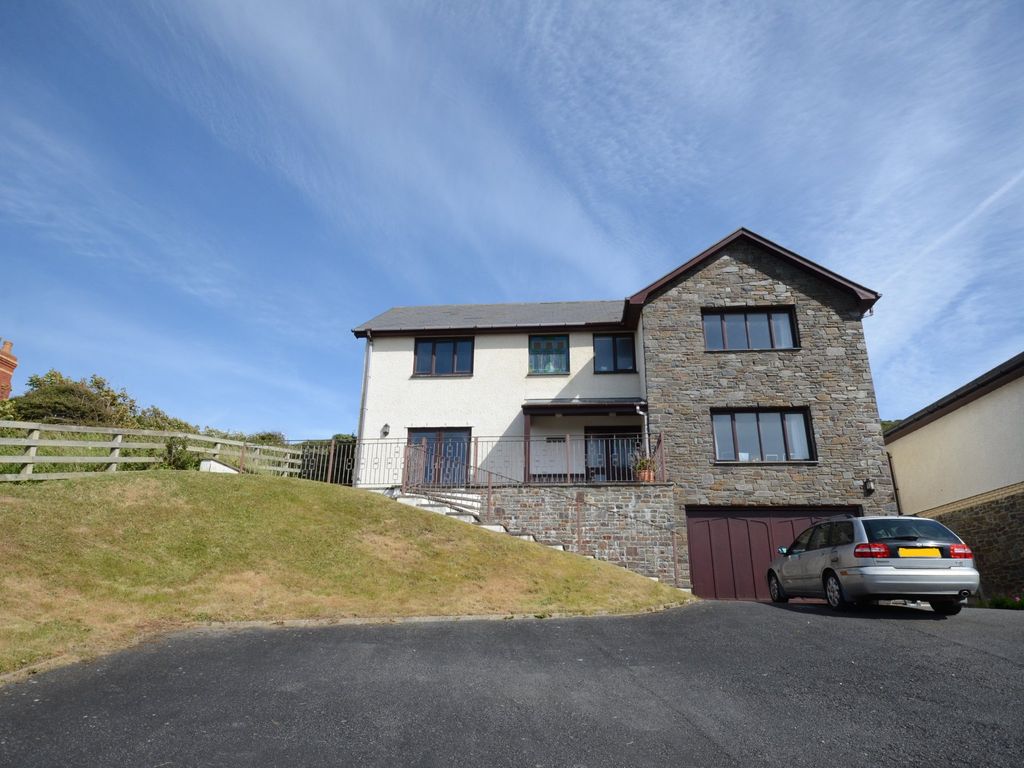 4 bed detached house for sale in Pen Y Cei, Felin Y Mor Road, Aberystwyth SY23, £695,000