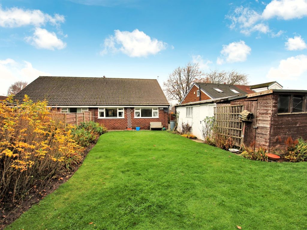 3 bed semi-detached bungalow for sale in Briony Avenue, Hale, Altrincham WA15, £425,000