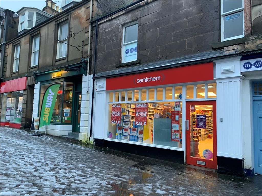 Retail premises to let in 17 High Street, Crieff PH7, Non quoting