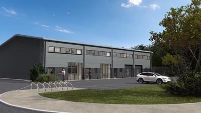 Light industrial to let in Parc Glas, Pantglas Industrial Estate, Bedwas, Caerphilly CF83, £15,000 pa