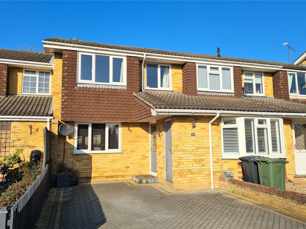 3 bed terraced house for sale in Newton Way, Tongham, Surrey GU10, £400,000