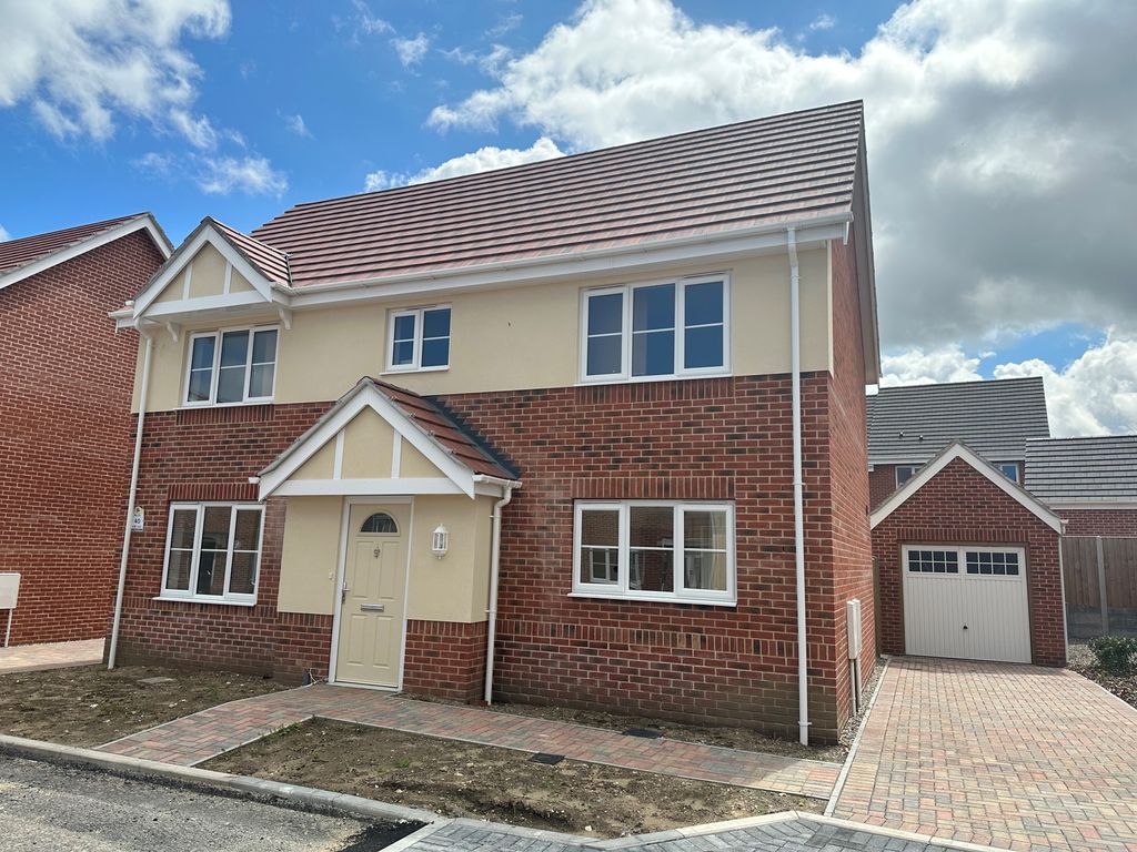 New home, 4 bed detached house for sale in Plot 40, Claydon Park, Off Beccles Road, Gorleston NR31, £345,000