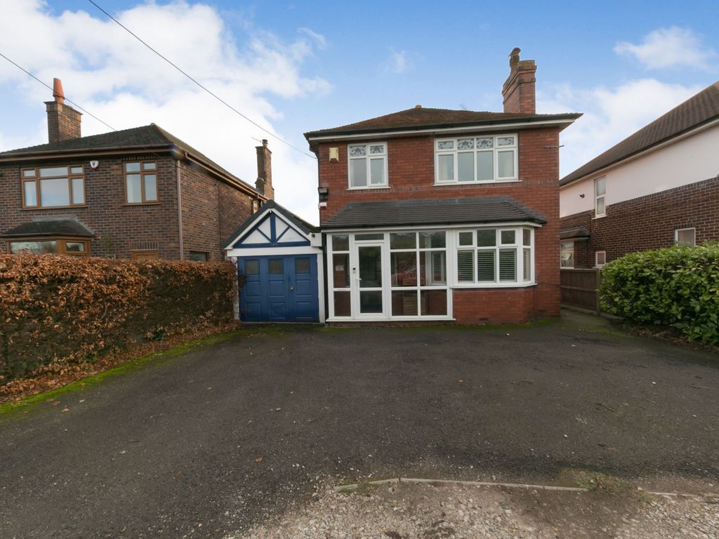 4 bed detached house for sale in Nantwich Road, Audley, Stoke-On-Trent ST7, £360,000