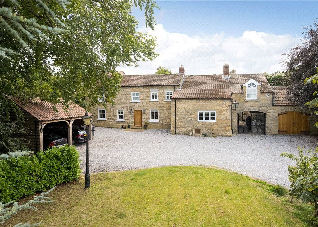 4 bed detached house for sale in Laurel Farmhouse, High Street, Bramham, West Yorkshire LS23, £1,175,000