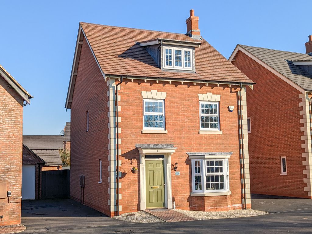 4 bed detached house for sale in Hereward Way, Nuneaton, Warwickshire CV10, £425,000
