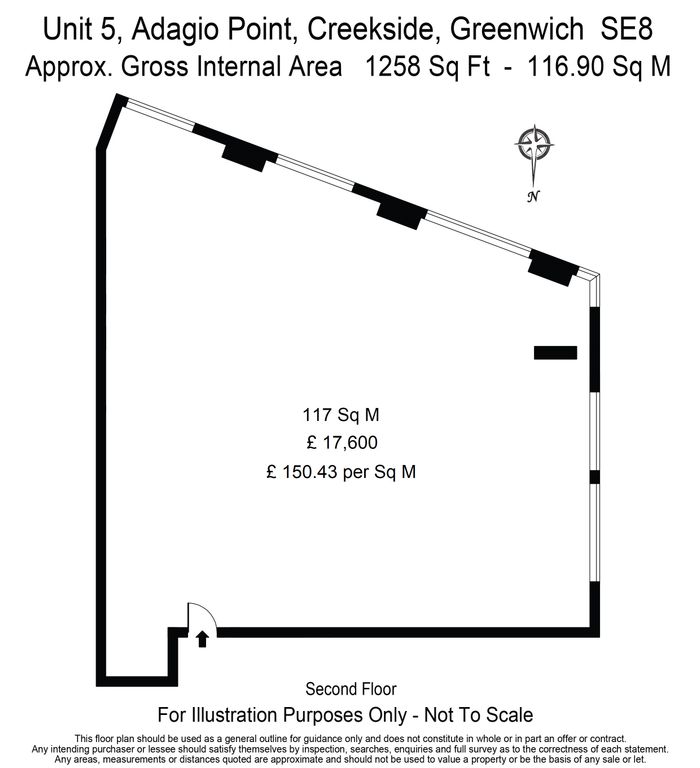 Office to let in 4-7 Adagio Point, Laban Walk, Greenwich Creekside, Deptford SE8, £12,000 pa