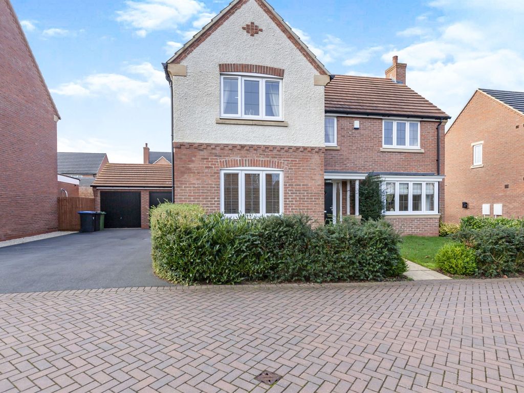 4 bed detached house for sale in Windsor Way, Broughton Astley, Leicester LE9, £460,000