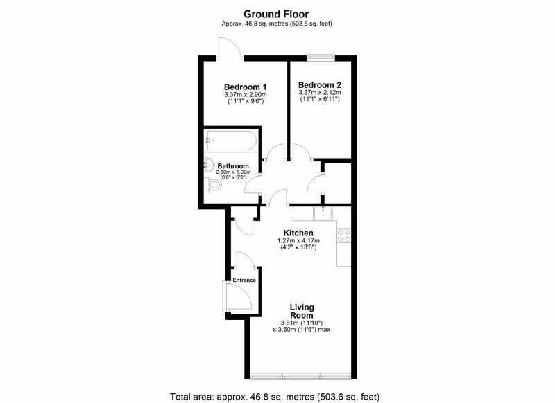 2 bed flat for sale in For Sale, Two Bedroom Flat, Lea Bridge Road, London E10, £375,000