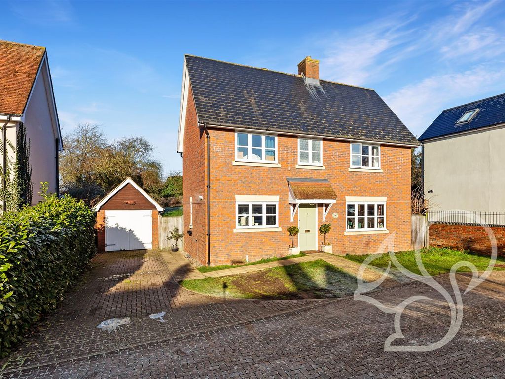 4 bed detached house for sale in Colneford Hill, White Colne, Colchester CO6, £500,000