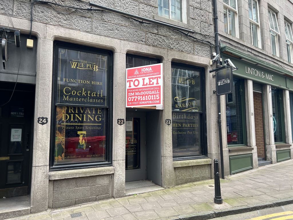Pub/bar to let in Netherkirkgate, Aberdeen AB10, £80,000 pa