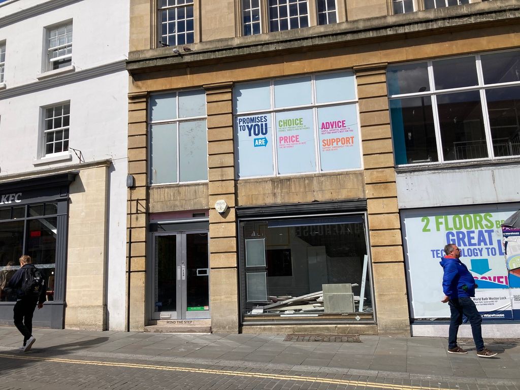 Retail premises to let in Lower Borough Walls, Bath BA1, £29,950 pa