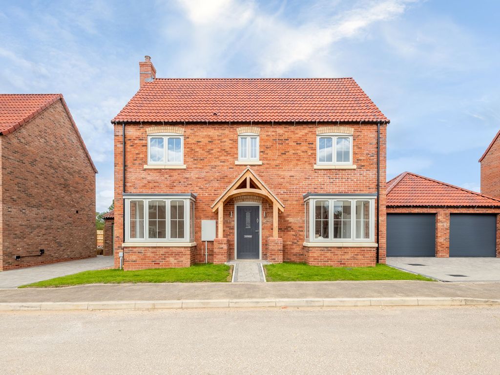 New home, 4 bed detached house for sale in Plot 9, Station Drive, Wragby LN8, £400,000