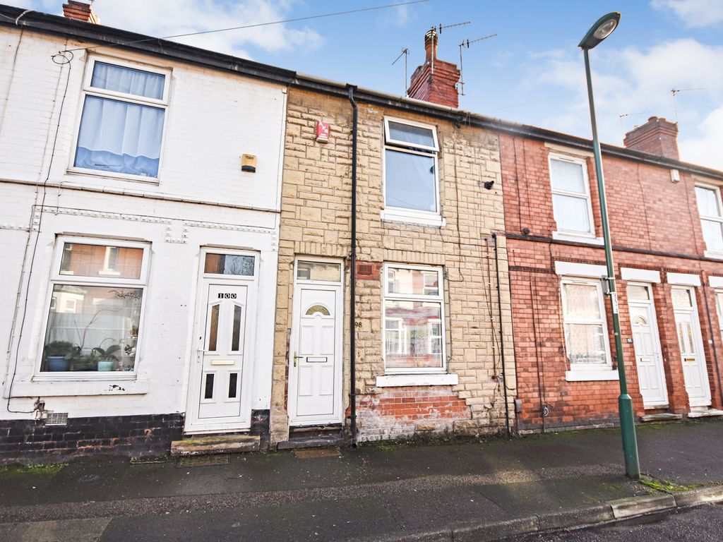 2 bed terraced house for sale in Vernon Avenue, Old Basford, Nottingham NG6, £125,000