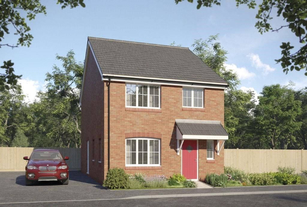New home, 3 bed detached house for sale in Green Oaks, Pye Green Road, Hednesford, Staffordshire WS12, £355,000