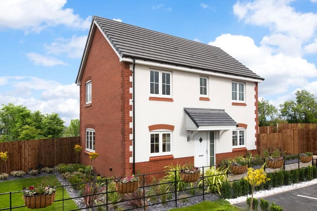 New home, 3 bed detached house for sale in Green Oaks, Pye Green Road, Hednesford, Staffordshire WS12, £325,000