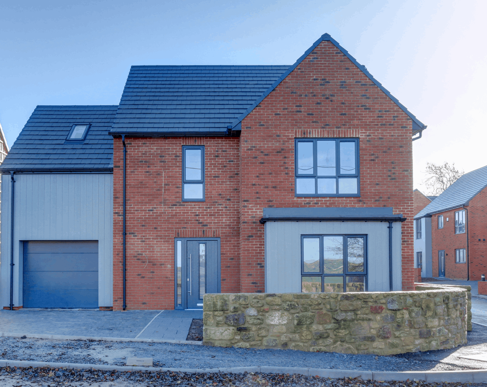 New home, 4 bed detached house for sale in 6, Town Foot Rise, Shilbottle, Northumberland NE66, £549,999