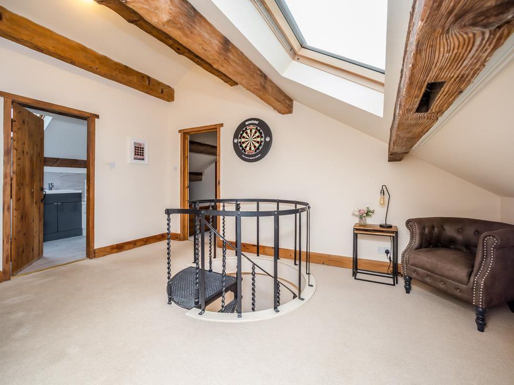 4 bed barn conversion for sale in Ned Hill Road, Causeway Foot, Halifax HX2, £425,000