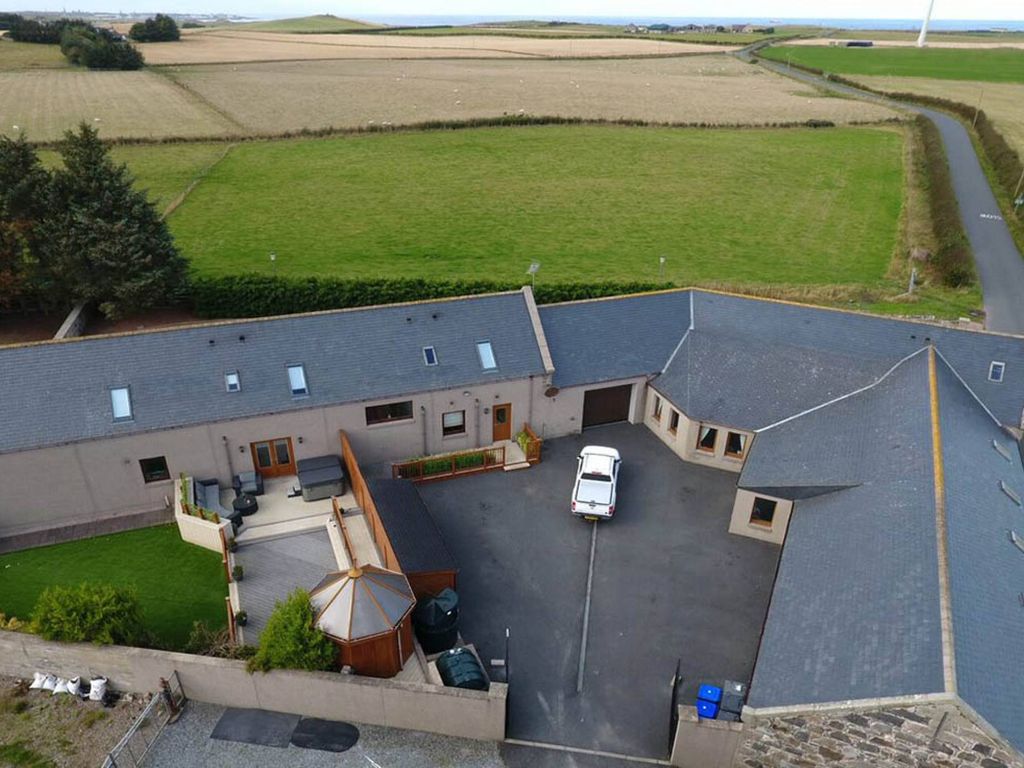 5 bed farmhouse for sale in Rathen, Fraserburgh AB43, £440,000