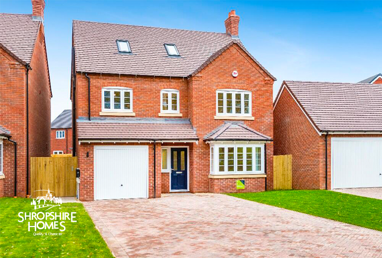 New home, 5 bed detached house for sale in Orleton Fields, Orleton, Ludlow SY8, £495,000