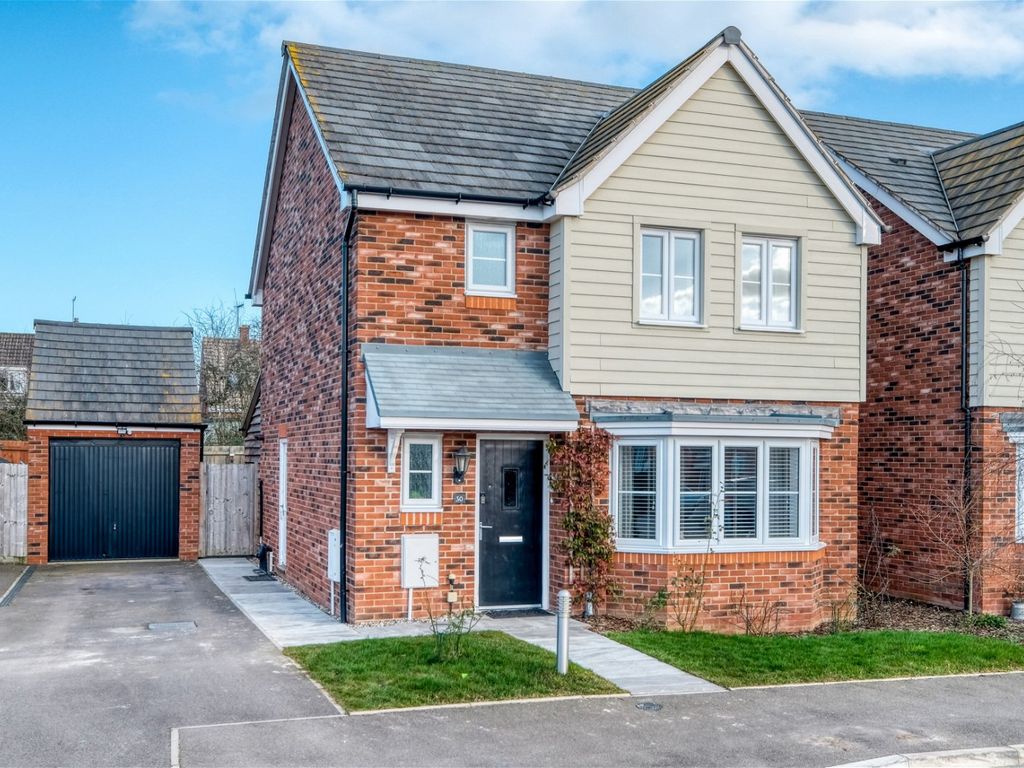 3 bed detached house for sale in Ballard Way, Inkberrow, Worcester WR7, £399,950