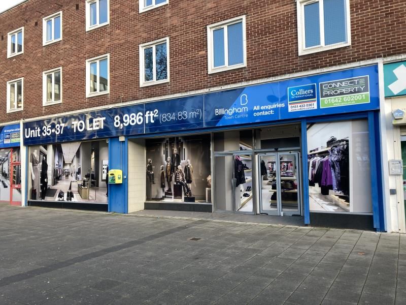 Retail premises to let in Town Centre, 35-37, Queensway, Billingham TS23, £55,000 pa