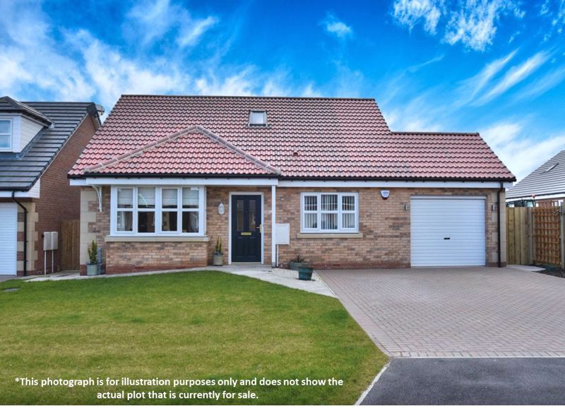 New home, 4 bed detached bungalow for sale in Plot 59, The Beadnell, Dunmoor Road, Belford NE70, £369,000