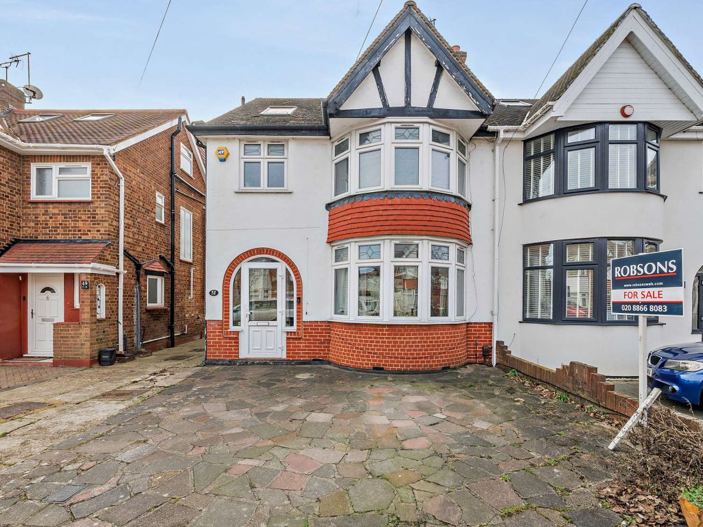 4 bed semi-detached house for sale in Birkdale Avenue, Pinner HA5, £725,000