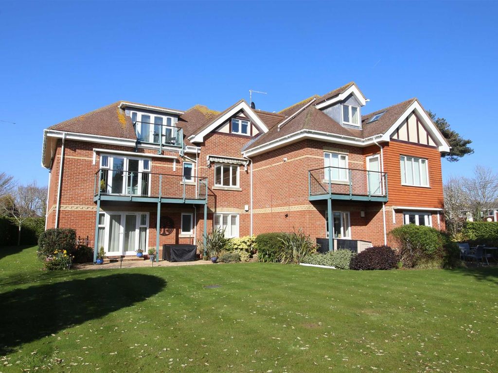 2 bed flat for sale in Berrington, Becton Lane, Barton On Sea, Hampshire BH25, £425,000