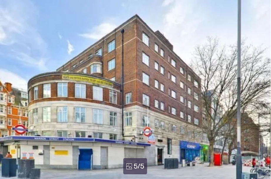 Studio to rent in Euston Road, London NW1, £2,383 pcm