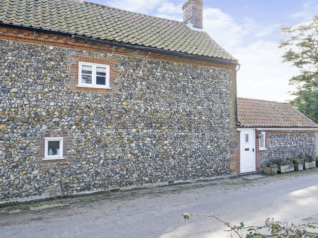 3 bed semi-detached house for sale in The Street, Brinton, Melton Constable NR24, £350,000