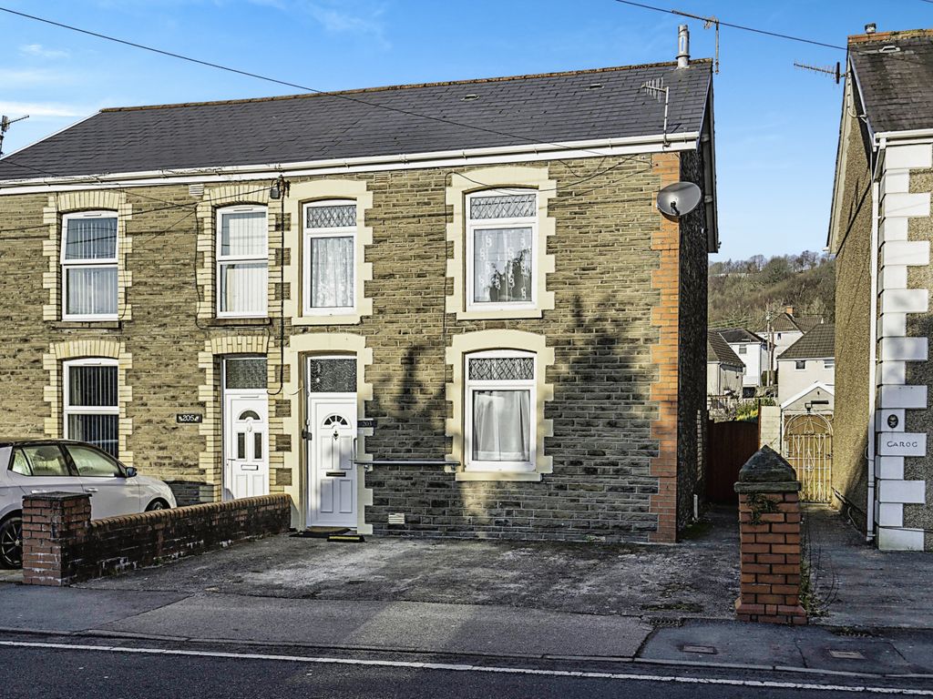 3 bed semi-detached house for sale in Swansea Road, Trebanos, Pontardawe, Neath Port Talbot SA8, £170,000
