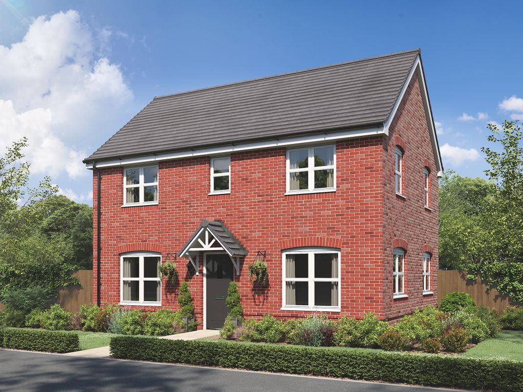 New home, 3 bed detached house for sale in "The Barnwood" at Goldicote Business Park, Banbury Road, Goldicote, Stratford-Upon-Avon CV37, £400,000