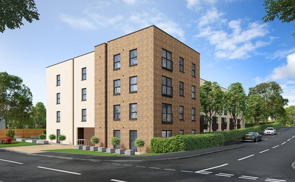 New home, 3 bed flat for sale in Pinkhill, Edinburgh City EH12, £499,995