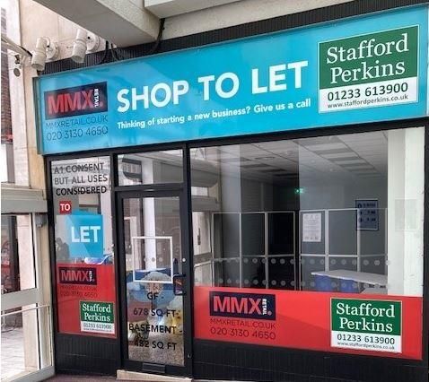 Retail premises to let in Retail Units County Square Shopping Centre, Ashford, Kent TN23, Non quoting