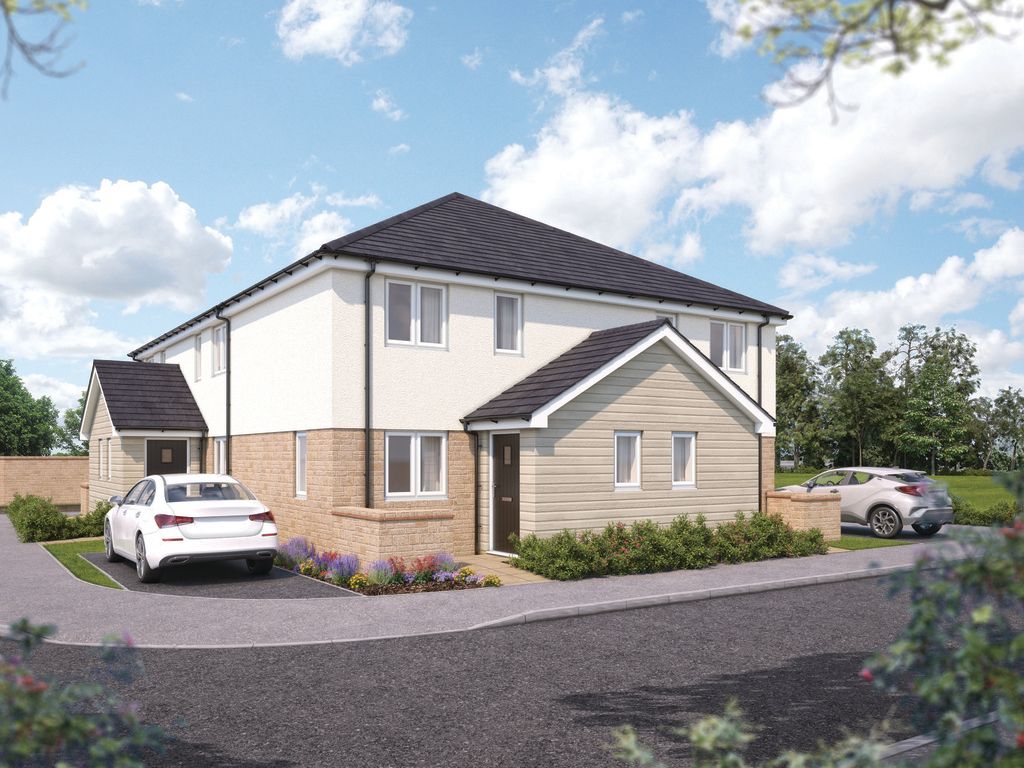 New home, 1 bed semi-detached house for sale in "Rose" at Wookey Hole Road, Wells BA5, £169,995