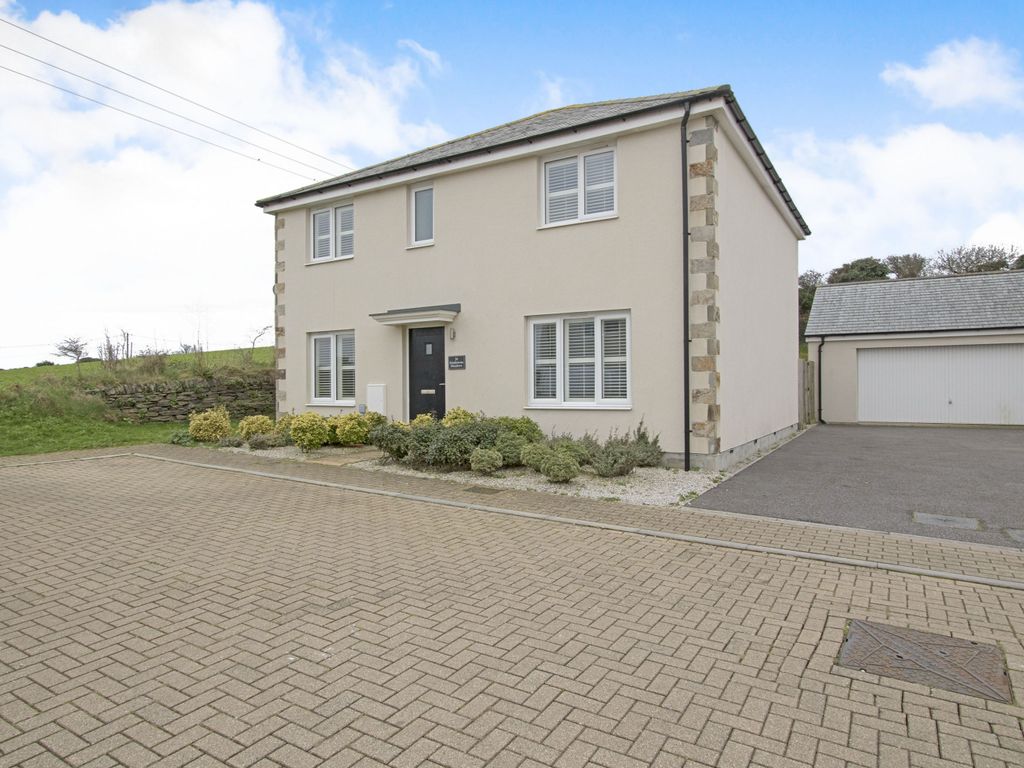4 bed detached house for sale in Hendrawna Meadows, Perranporth TR6, £595,000