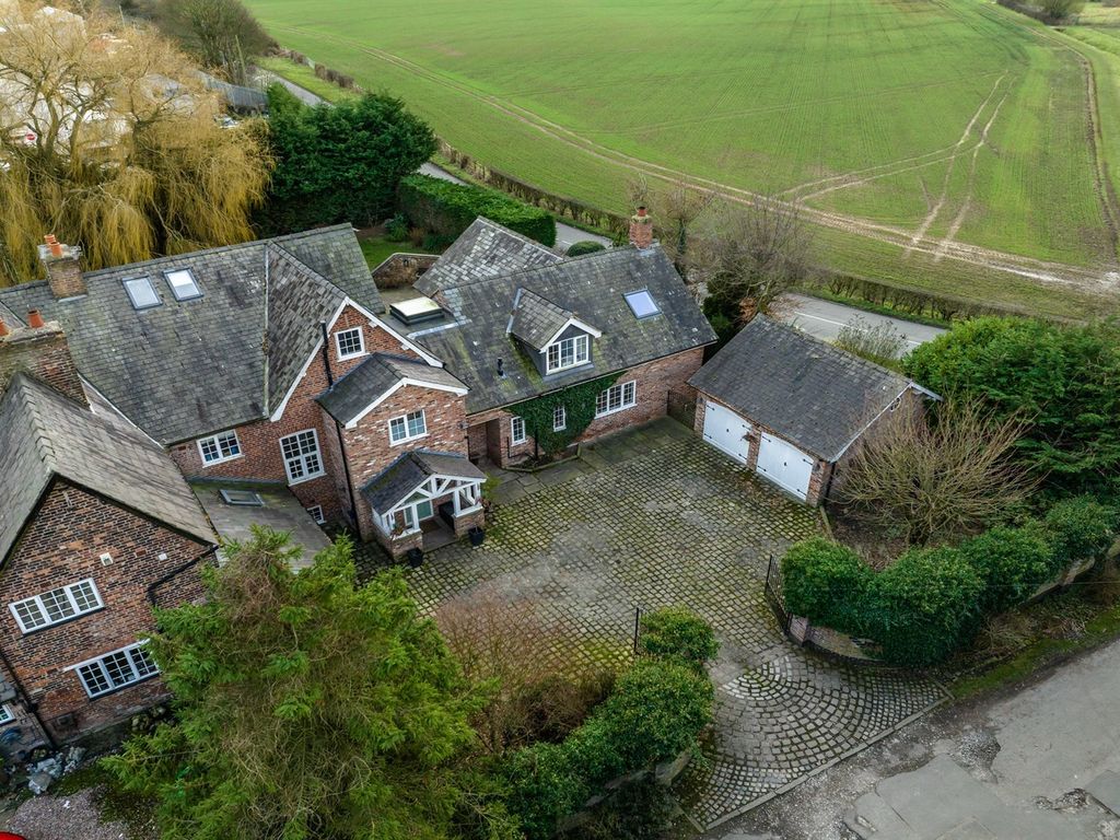 5 bed detached house for sale in Old Hall Farm, Burley Lane, Appleton, Warrington WA4, £900,000